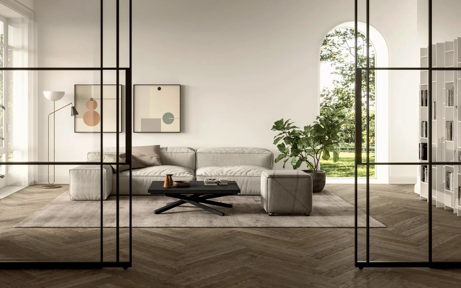 Tavolo Trasformabile Su&Giù Ozzio Italia - immagine 4