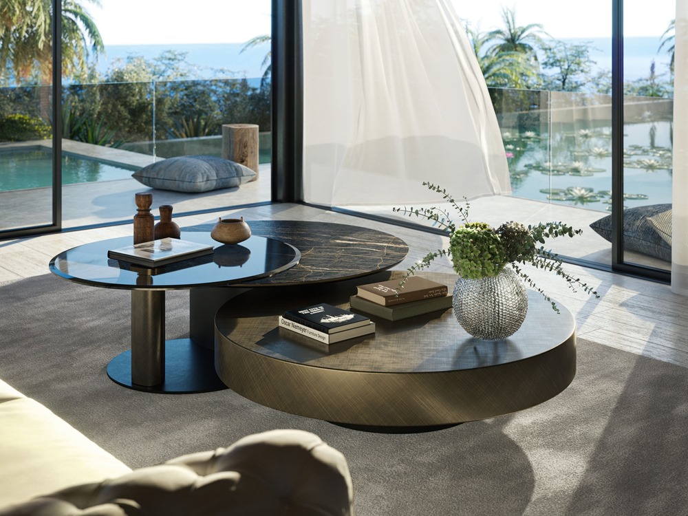 Tavolino Arena Keramik Bond Cattelan Italia - immagine 4