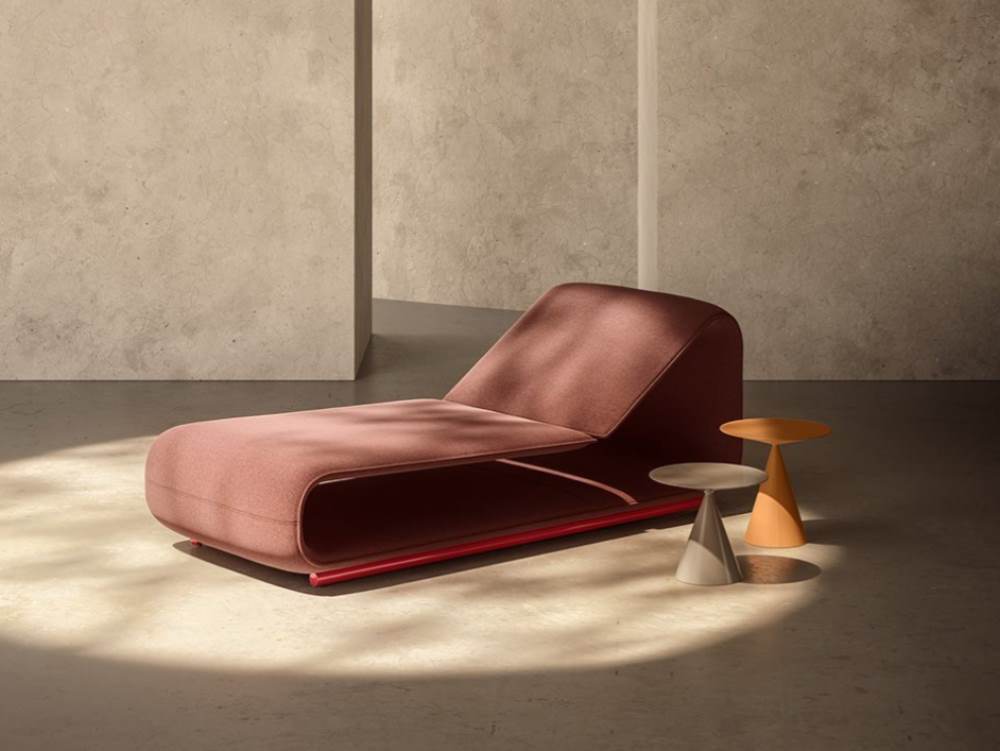 Chaise Longue Clip Desalto - immagine 3